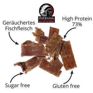 INDIANA Fish Jerky 15g Einzelpack Tuna